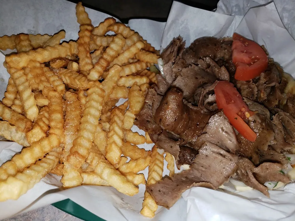 Super Gyro and Fry